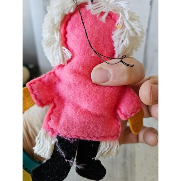 Vintage Eskimo ornament Xmas tree pink - Picture 5 of 7